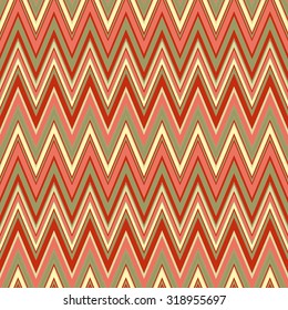 Seamless pattern with zigzag