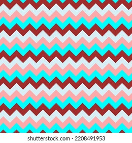 seamless pattern with zigzag background 