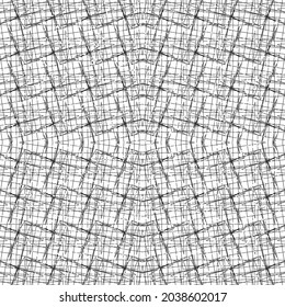 Seamless pattern with zigzag black lines. Seamless vector illustration eps 10.