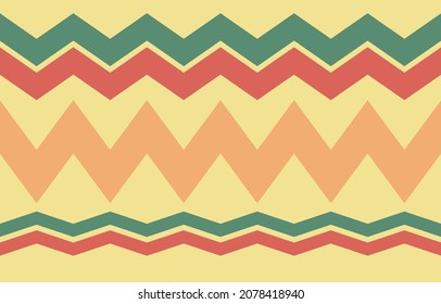 Seamless pattern zigzag chevron, geometric fabric pattern, textile illustration vector, printing, Christmas New Year festival wrapping paper.