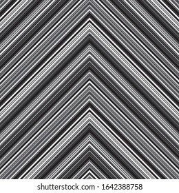 seamless pattern with zigzag gray lines