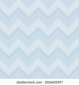 Seamless pattern of a zigzag line with light blue background.