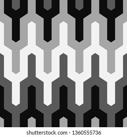 Seamless pattern. Zigzag lines background. Jagged stripes motif. Geometric waves ornament. Curves image. Ethnic backdrop. Digital paper, textile print, web design