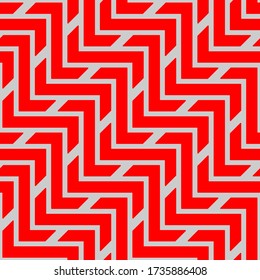 Seamless pattern of zigzag lines. Geometric background. Vector illustration. Good quality. Good design.