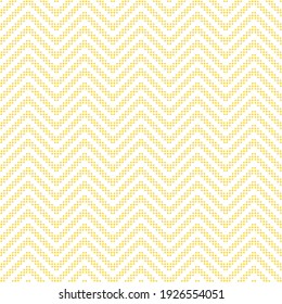 Seamless pattern of zigzag lines. Geometric orange background.