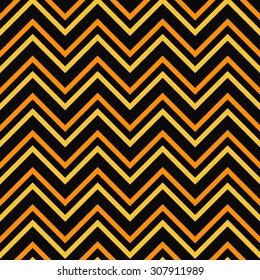 seamless pattern zig-zag on Halloween