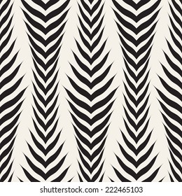 Seamless pattern with zigzag stripes. Corrugated texture. Striped creative print