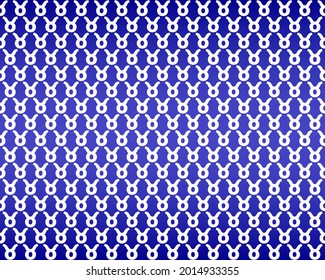 Seamless pattern with zodiac sign taurus. For textile, wallpaper and background design. Vector illustration