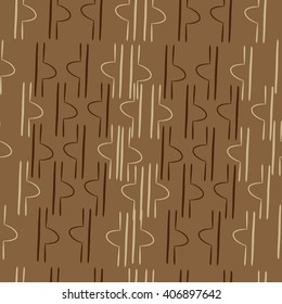 Seamless pattern of zodiac signs, doodles, libra,object. Hand drawn.