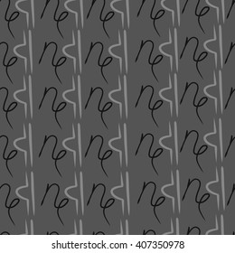Seamless   pattern of zodiac signs, doodles, libra, capricorn,object. Hand drawn.