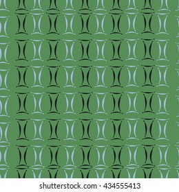 Seamless pattern of zodiac signs, doodles,  object,gemini. Hand drawn.