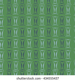 Seamless pattern of zodiac signs, doodles,  object,gemini. Hand drawn.