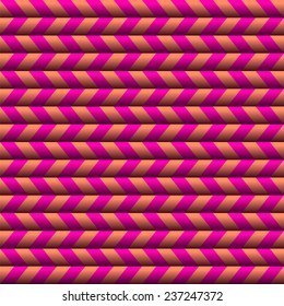 Seamless pattern.Abstract 3d  geometric background.  Background texture. 3D Vector interior wall panel pattern. Vector seamless texture.