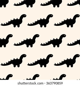 seamless pattern,dinosaur art  background design for fabric and decor