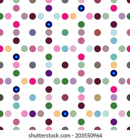 Seamless patterned image in the form of square tiles