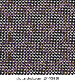 Seamless patterned texture in the form of square tiles