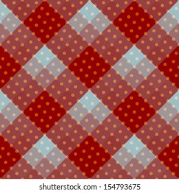 Seamless patterned texture in the form of square tiles