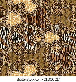 Seamless patterned texture in the form of square tiles