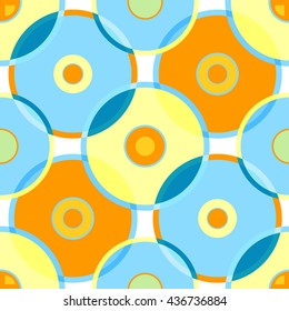 Seamless patterned texture in the form of a square tile