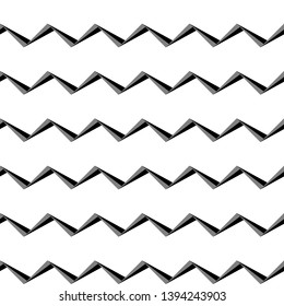 Seamless pattern.Ethnic backdrop. Zigzag lines, triangles background. Tribal ornament. Jagged stripes, triangular shapes wallpaper. Digital paper, textile print, web design.