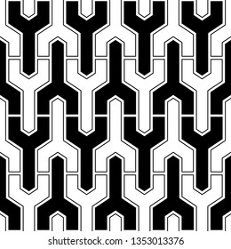 Seamless pattern.Ethnic motif. Simple ornament. Mosaics background. Figures wallpaper. Folk image. Shapes backdrop. Digital paper, textile print, web design, abstract