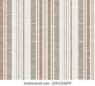 Seamless Pattern.farmhouse style stripes texture. Woven linen cloth pattern background. Line striped closeup weave fabric Monochrome slub Textured green Striped Distressed beige Background. 