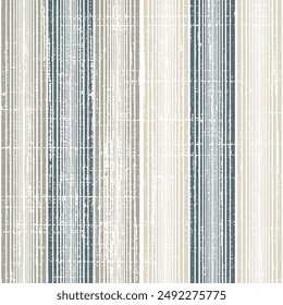 Nahtlose Muster.Bauernhaus Stil Streifen Textur. Gewebe Leinen Tuch Muster Hintergrund. Webstoff Monochrom Slub Stoff Texturierte helle vertikale Streifen Gradient Effekt Textur.