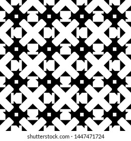 Seamless pattern.Folk ornament. Crosses, squares, figures background. Ethnic motif. Tribal vector. Mosaics backdrop. Digital paper, web design, textile print, abstract wallpaper.