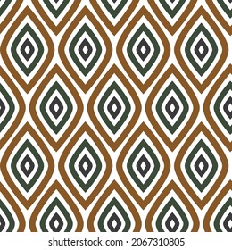 Seamless Pattern.Geometric Style.Colorful Ornament.Vector Illustration