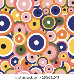 Seamless pattern.Hand and drawn texture. Abstract contemporary modern trendy vector illustration.