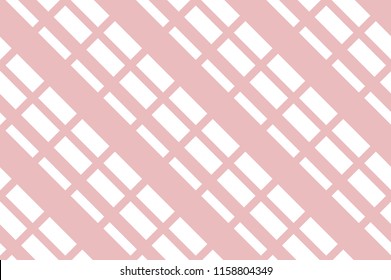 Seamless pattern.Light pink stripes on white background. Striped diagonal pattern for printing on fabric, paper, wrapping, scrapbooking, websites Background with slanted lines Vector illustration