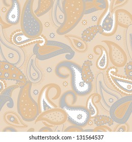 Seamless pattern.Paisley colorful background.Vector illustration
