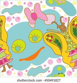Seamless pattern.Perfect for printing on fabric or paper.