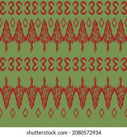 Nahtlose Muster, rote und grüne Pullover-Stoffmuster, Weihnachten- und Neujahr-Winterkat, Weihnachtsbekleidung aus Bekleidung und Strickmuster aus dem Weihnachtsmann.