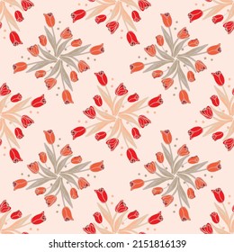 Patrones sin inconvenientes. Resumen del fondo floral. Diseño colorido para textiles, papel pintado, estampado, telas, embalaje. Gráfico vectorial