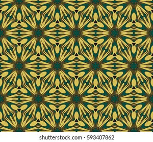 seamless patterns, abstract floral geometric texture. Ornament for interior design, greeting cards, birthday or wedding invitations, paper print. Ethnic background in east style.