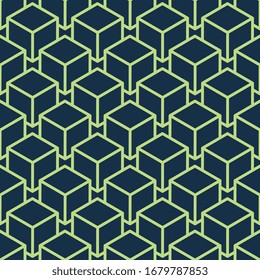 Seamless patterns with abstract ornament