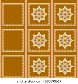 seamless patterns with abstract painted squares