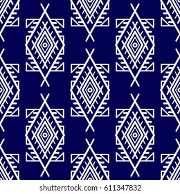 Seamless patterns in boho style.  Ethnic ornament. Tribal art print, background for fabric design, wallpaper, wrapping.