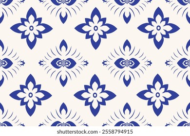 Seamless patterns in bright colors can be used in textiles