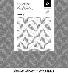 Seamless Patterns Collection | Lines | 02
