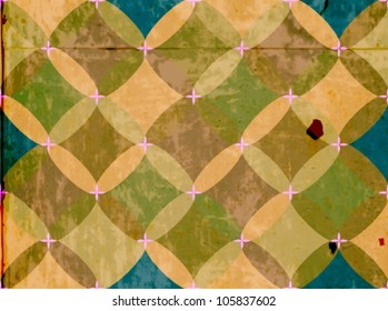 seamless patterns with colorful grunge texture, beautiful vector illustration