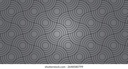 Padrões sem emenda da arte de linha curva em roxo suave e azul claro para o design têxtil, embalagem do produto e modelos da Web - fundo de ladrilhos vetoriais preto e branco modernos, 