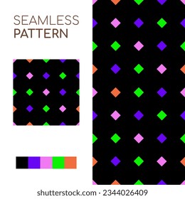 Seamless Patterns of Diamond Geometric Background. Suitable for fashion, fabric, wallpaper, and all prints. vector illustration