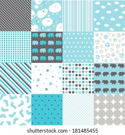 Seamless Patterns - Digital Scrapbook