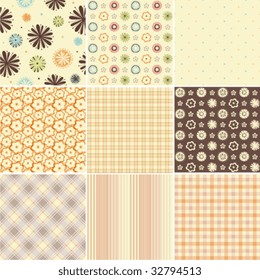 Seamless patterns. Easy to use.