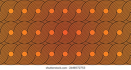 Padrões sem emenda com linhas onduladas abstratas elegantes em preto e branco para planos de fundo minimalistas, branding e projetos de design digital, padrão sem emenda com formação de faixa trançada complexa.