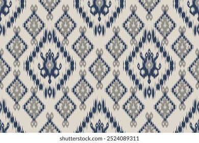 Seamless Patterns ethnic oriental ikat pattern traditional design for background backdrop carpet wallpaper clothing batik fabric tribal textile vector illustration ikat print embroidery motif style