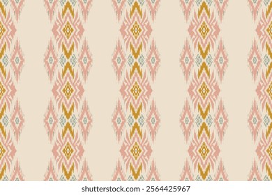Seamless Patterns ethnic oriental iKat pattern traditional design for background backdrop carpet wallpaper clothing batik fabric tribal textile vector illustration ikat print embroidery motif style