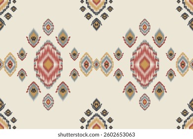 Seamless Patterns ethnic oriental  traditional design for background backdrop carpet wallpaper clothing batik fabric tribal textile vector illustration ikat print embroidery Turkish style 